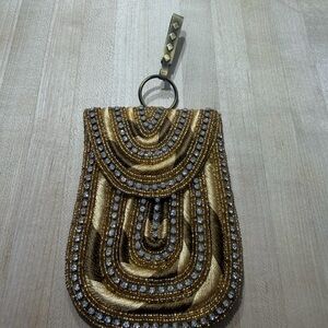 Cell phone or change purse with dangle to hang on pants or clothing
